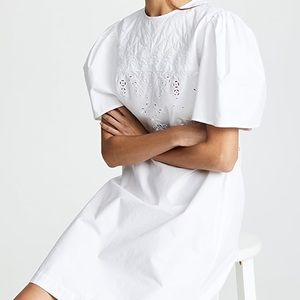 Isabel marant white cotton dress